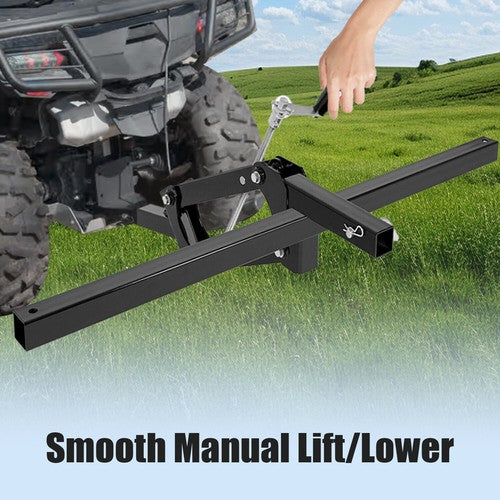 50 Inch Manual Implement 1 Point Lift For Tractor Universal Tow Behind 2 Receiver