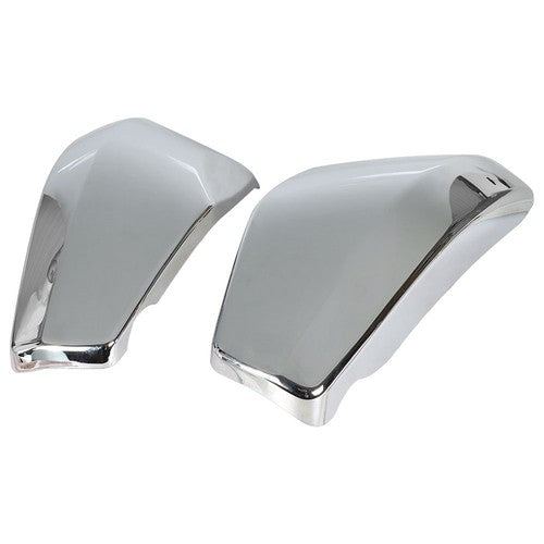 DURAFORCE 2 PCS SIDE BATTERY COVER CHROME FOR HONDA VTX 1300 2003-2007 2008 2009