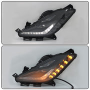 DURAFORCE Pair For Chevrolet Corvette 2014-2019 HID/Xenon W/LED DRL Left&Right Headlight