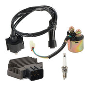 DURAFORCE Rectifier Starter Solenoid Relay Ignition Coil For 00-06 Honda Rancher350 TRX350