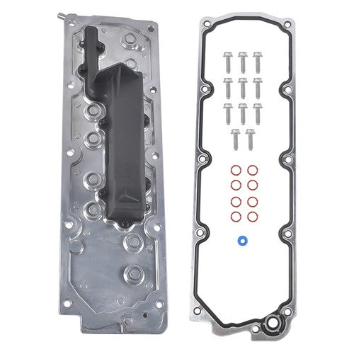 DURAFORCE Gen IV LS3 Non AFM/DOD Oil Valley Cover Block Off Plate for Cadillac CTS-V 09-15