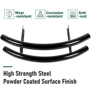 DURAFORCE 2-Bar Front Bumper Guard Lawn Protection W/ Stickers For John Deere 100 Series