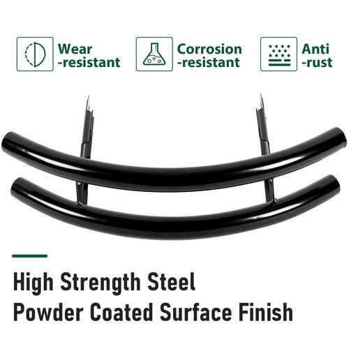 DURAFORCE 2-Bar Front Bumper Guard Lawn Protection W/ Stickers For John Deere 100 Series