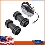 DURAFORCE 3PCS Rear Air Suspension Air Springs Compressor For 13-19 Cadillac XTS 3.6L V6