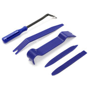 DURAFORCE 5PCS Trim Removal Pry Tool Set For Car Radio Panel Door Dash Clip Fasteners