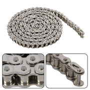 DURAFORCE #60 Roller Chain 10 Feet with 2 Connecting Links, Carbon Steel Chain