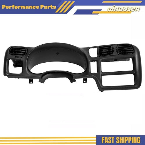 Black Dash Trim Bezel Fit For 1998 2004 Blazer Jimmy Sonoma S10 Bravada