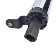 DURAFORCE 30" Chrome Stainless Automatic Steering Column w/9 Hole Wheel Adapter non-keyed