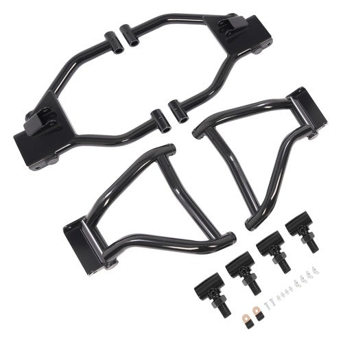 4PCS Black Screw-On Control A Arm for Polaris Ranger XP 800 900 Diesel 2010-2014