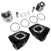 DURAFORCE Cylinder Rebuild Kit + Piston Rings Pistons Wrist Pins Circlips for Yamaha RD350