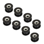 DURAFORCE Top & Bottom All 4 Shocks Bushing Bearing Kit For Arctic Cat 400 454 500 650 4X4
