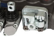 DURAFORCE Hydraulic Backhoe Directional Control Valve w/ 2 Joysticks, 6 Spool, 11 GPM