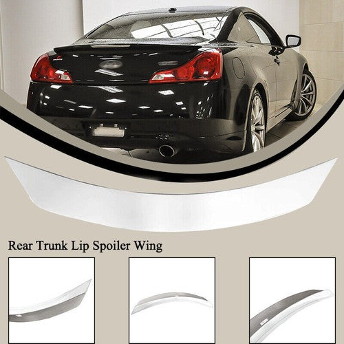 DURAFORCE For Infiniti G37 V36 Skyline Coupe 2008-2015 FRP Rear Trunk Lip Spoiler Wing