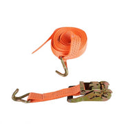 DURAFORCE 1.5" x 15' 4000 lb Ratchet Straps J Hook Heavy Duty Tie Downs New 4pcs