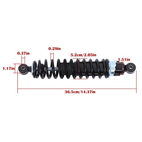 DURAFORCE 51400-HM7-003 Front Shocks 1995-2003 For Honda Fourtrax Foreman 400 Foreman 400