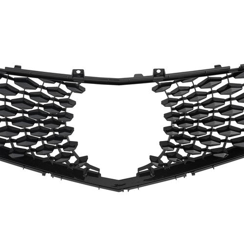 Fit  2018 2019 2020 Acura TLX Front Bumper Black Grille Grill Assembly 1PCS