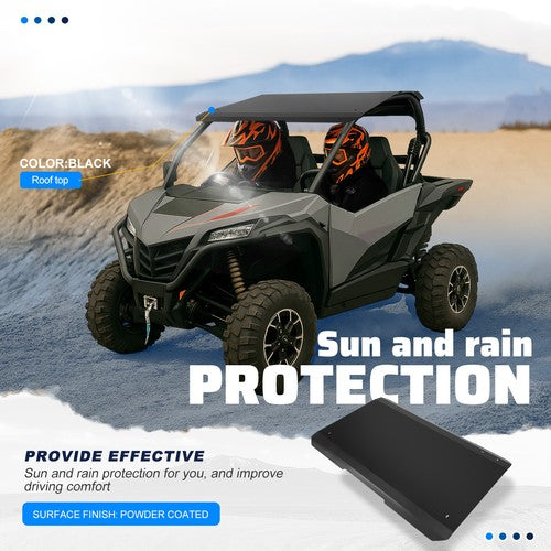 Aluminum Roof Top Shading Cover for CFMOTO ZForce 950 1000 HO Sport 20-2024