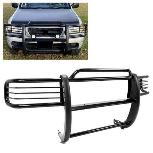DURAFORCE Bull Bar Grille Guard Black Steel Power Coated for Isuzu Rodeo Amigo 1998-2004