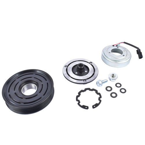 DURAFORCE 92600JM01D AC Compressor Clutch Kit Pulley Coil for Nissan Rogue 2.5L 2008-2015