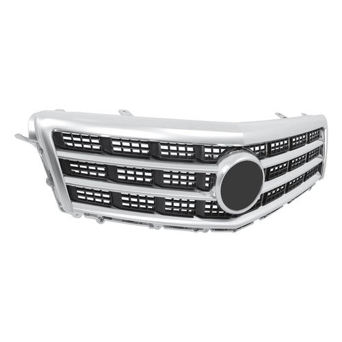 DURAFORCE Fit For Cadillac ATS 2013-2014 Matte Black Front Bumper Grille+Lower Grille