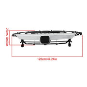 DURAFORCE For Honda Accord 2021-2023 Bumper Grille Front Upper With Chrome Molding Trim