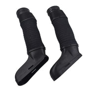DURAFORCE Fit For Mercedes C300 2008-2012 2PCS Black Left & Right Air Intake Duct Hose