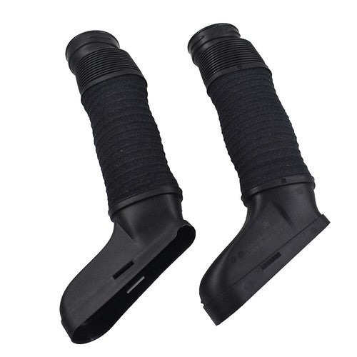DURAFORCE Fit For Mercedes C300 2008-2012 2PCS Black Left & Right Air Intake Duct Hose