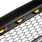 DURAFORCE For Toyota Tacoma 2005-2011 Black Plastic Front Upper Bumper Grille W/ LED
