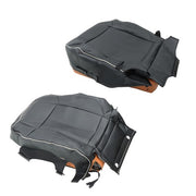 DURAFORCE Black For Hummer H3 2006 2007-2010 Passenger Seat Cushion And Backrest Leather