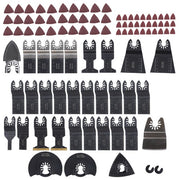 DURAFORCE Quick Release Tool Blades 94Pcs Oscillating Saw Blades Combination Bi-Metal