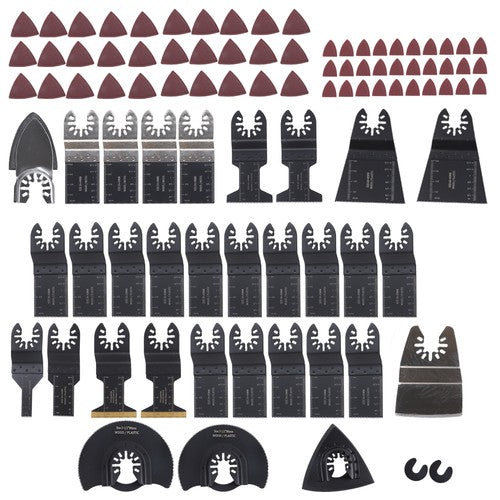 DURAFORCE Quick Release Tool Blades 94Pcs Oscillating Saw Blades Combination Bi-Metal