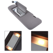 DURAFORCE Gray Plastic Driver Side Sunvisor With Lights And Mirror For 17-22 Honda CR-V