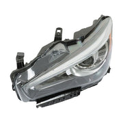DURAFORCE Pair Projector For Infiniti Q50 2014-2017 Passenger+Driver Side Clear Headlights