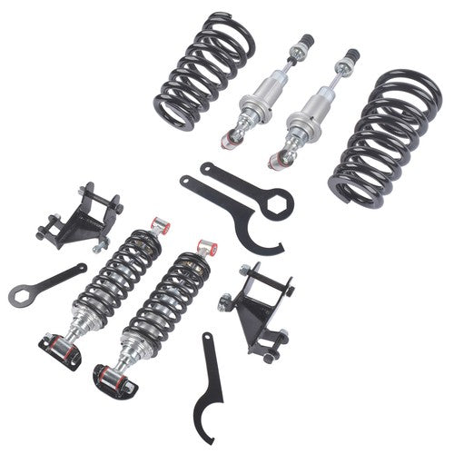 DURAFORCE Complete Coilover Kit for GM A Body Chevy Malibu 68-72 700lb Front 300lb Rear