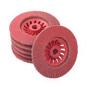 DURAFORCE 4-1/2" x 7/8" Ceramic Grinding Wheel Type 29 Flap Discs 10 Pack 60 Grit