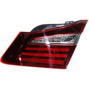 DURAFORCE Pair Inner Tail Light For 2016-2017 Honda Accord Sedan Driver and Passenger Side