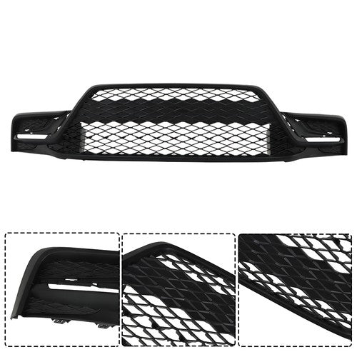 DURAFORCE Front For Toyota Corolla 2023-2024 Pair LED Clear Headlights&Lower Grill Black
