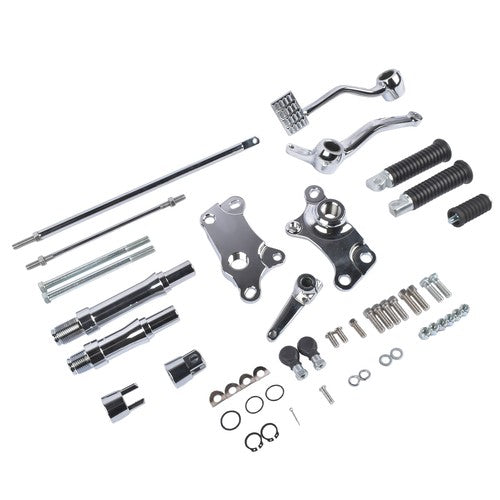 DURAFORCE Forward Controls Shift Linkages Rod Chrome for Harley Sportster 883 XLH883 91-03