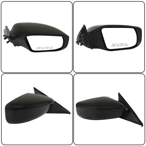 DURAFORCE Passenger Power Door Right Rearview Mirror Plastic For Nissan Altima 2013-2018