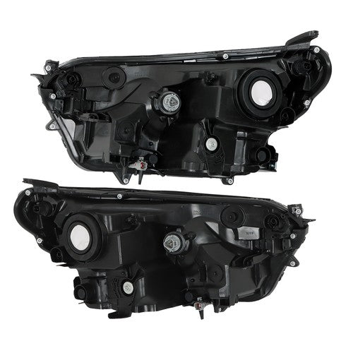 DURAFORCE Headlights Halogen For Toyota Rav4 2016 2017 18 Tube Bar Driver+Passenger Side