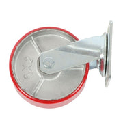 DURAFORCE 6" × 2" Tilt Casters Heavy Duty Swivel Caster Wheel 1250 Lbs Industrial Casters