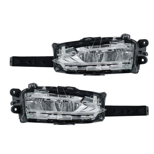 DURAFORCE Left+Right LED DRL Lamp Clear For RX350 RX450h Lexus 2020 2021 2022 Fog Light