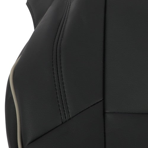 DURAFORCE Replacement NEW Black For Hummer H3 2006-10 Passenger Bottom Leather Seat Cover
