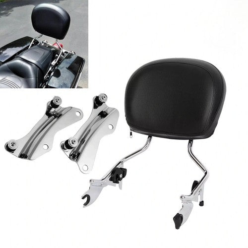 DURAFORCE Backrest Sissy Bar Docking Hardware Kit For Harley Street Glide Road King 14-24