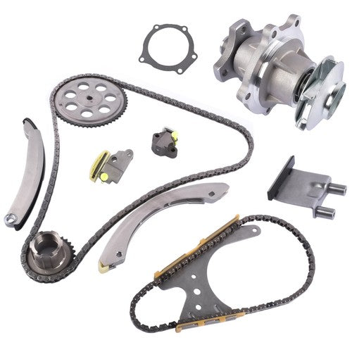 DURAFORCE Timing Chain Kit + Water Pump Fits 07-11 Chevrolet GMC Hummer Isuzu 2.9L 3.7L