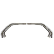 DURAFORCE Front Upper Grille Mesh Cover Trim for Toyota RAV4 2019-2025 ABS Chrome 2x