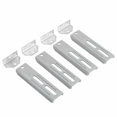 8 Pcs 10 Inch Tall Galvanized Boat Trailer Vertical Bunk Board Brackets Bolster