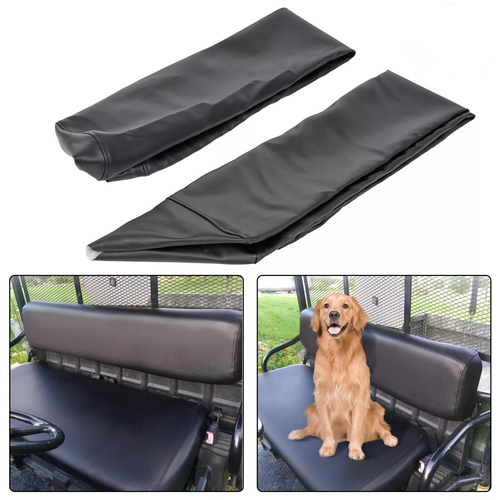 DURAFORCE New Black UTV Vinyl Seat Cover For Kawasaki Mule 2500 2510 3000 3010 Diesel 4X4