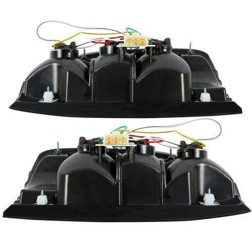 Tail Lights Brake Lamps with Bulbs Left and Right for Toyota Tacoma 1995 2000