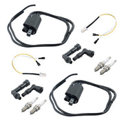 DURAFORCE New Ignition Coil Spark Plug With Cap Kit For Yamaha XJ550 XJ750 1981-83